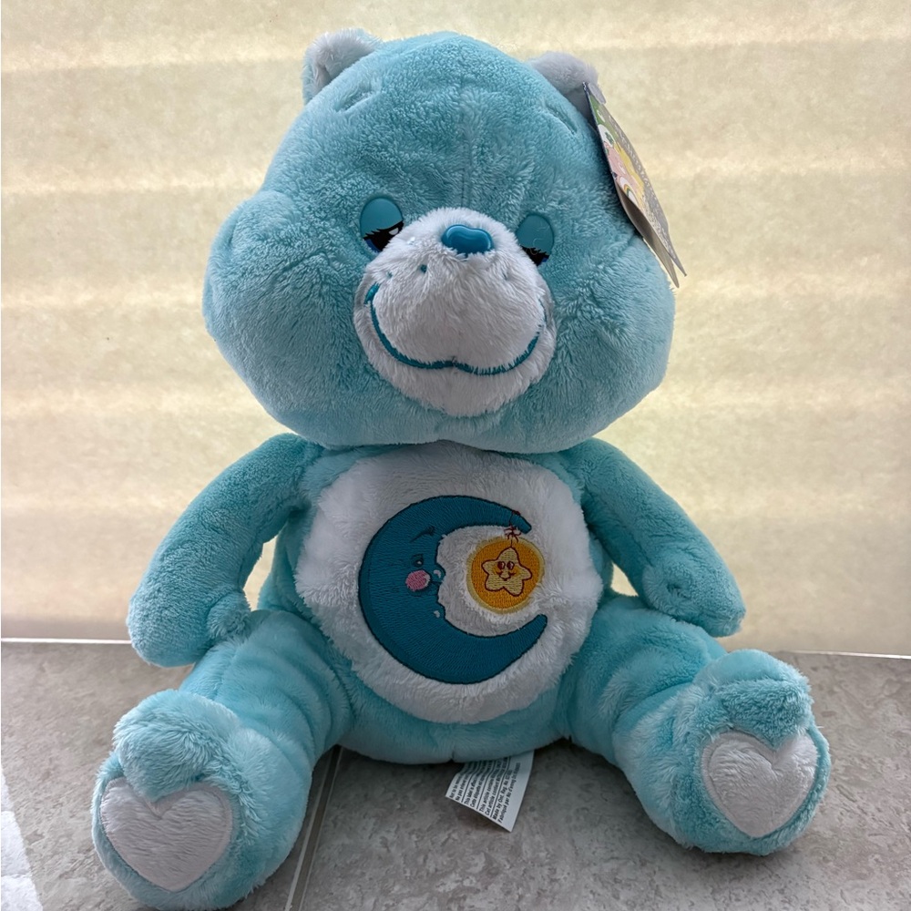 NWT / Care Bears / Bedtime Bear / Celebration collection / 20th Anniversary /13”